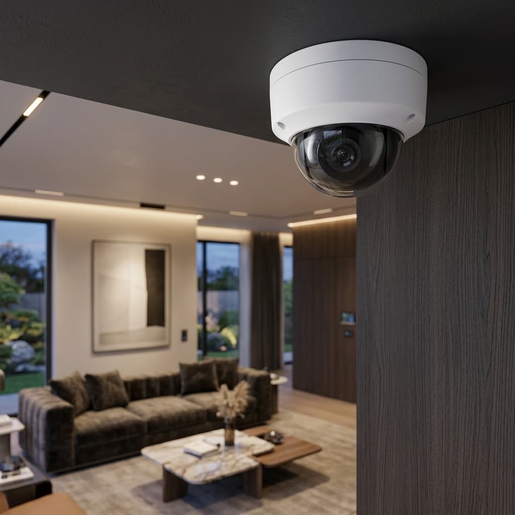 Dome security camera